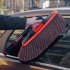 汽車除塵撣子清潔工具 刷頭加大, 豪華除塵蠟刷 刷頭加大20, 1套