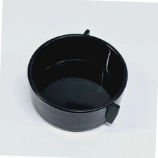게코 도마뱀 파충류 사육장 거치형 식수대 먹이통 물그릇 원형 h0 파충류먹이그릇 도마뱀물그릇, 1개, 블랙