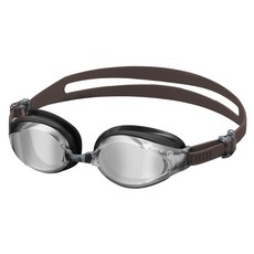 뷰 물안경 V640ASAM 미러렌즈 수경, 1개, 스모크실버SKDSL