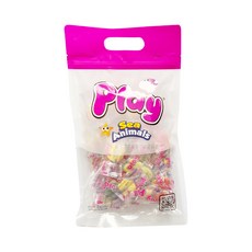 [청년의희망] 플레이 시 애니멀 젤리팩 어린이 간식 웰컴젤리 탕비실 미용실 어린이집, 300g, 1개