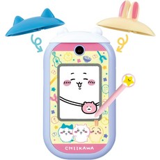 반다이 먼작귀 치이카와 폰 게임기핸드폰 스마트폰 장난감 특전포함, 1개