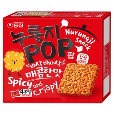 농심 누룽지팝 매콤한맛 142g, 1개