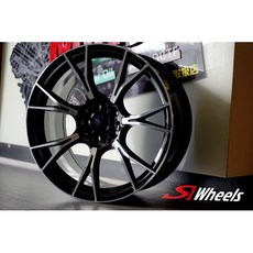 FK鋁圈 19吋 5/120 EP77773 亮黑底車面 鋁合金輪圈 時尚改裝 提升操控, 1個