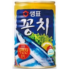샘표 꽁치 400g X 1개 원터치 통조림캔