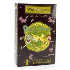 臺灣發貨-munchkin Rick and Morty 英文版 瑞剋和莫蒂家庭聚會卡牌桌, Rick And Morty 撲克牌, 1個