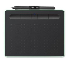 와콤 인튜어스 소형 블루투스 타블렛 CTL-4100WL/K, 딥혼합피스타치오그린, CTL-4100WL/E