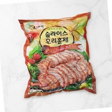 화영 슬라이스 훈제오리 800g VDF 샐러드 냉채 안주, 1개