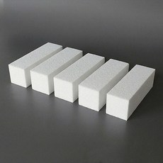 샌딩블럭 120그릿, 5개, 화이트 5개, 화이트