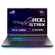 에이수스 2025 ROG 스트릭스 G16 코어Ultra9 지포스 RTX 5060, Artic Gray, 4TB, 16GB, WIN11 Home, G615LM-S5139W