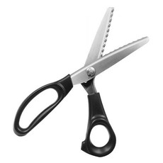 LIANHATA DIY 5mm) 핑킹 가위 들쭉날개 가위 스테인레스 스틸 파형 핑킹 가위