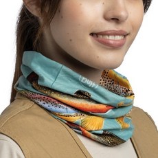 버프 쿨넷 UV차단 앵글러 낚시 물고기패턴 라이선스 스포츠 넥웨어, TROUT MULTI, 1개