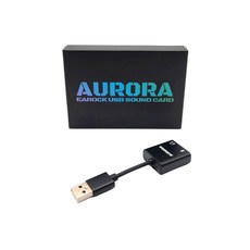 오로라 이어락 USB 사운드 카드, 1개