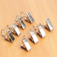 담아올림 후크집게 커튼고정집게