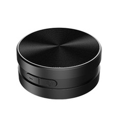 2025 骨傳導藍牙音箱 磁吸小型迷你低音音響 藍牙5.0防水, 黑色