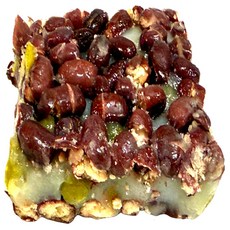 [하루당]완두배기팥찰떡(냉동) / 개별포장 / 식사대용 국산찹쌀, 30개, 50g