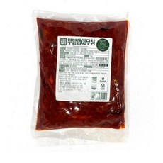 한성기업 한성 대용량 무말랭이무침 1kg (실온) 식자재용/식당용/업소용 반찬, 1개