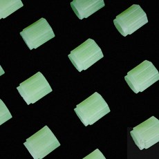 타이어캡 자전거 오토바이 자동차 야광 타이어밸브 캡 초록 4개입, 빠른배송