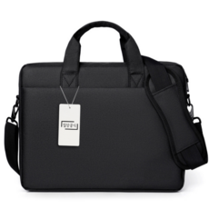 일상공식 심플 대용량 노트북 가방, 블랙, 1개