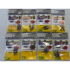 【漁魂釣具行】幸福TANAKA 大孔轉環鉛, 1個, 大孔轉環鉛3錢(2入)