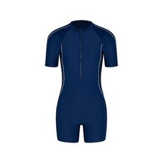 [브랜드정품]아레나 여성 아이비 3부 반신 슈트 (A4FL1LI01_NVY) 강습수영복 휴가수영복