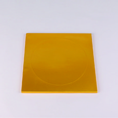 국산 사각 케이크 받침 밑판 2호 23.5cm x 23.5cm, 10개, 금색
