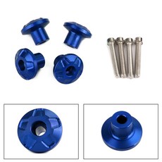 YAMAHA/KAWASAKI 6mm前擋泥板螺絲 MT-09 MT-07 NMAX T-MAX Z900-極限超快感, 藍色 Blue, 1個