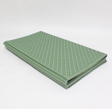 조아캠프 2단 엠보싱 캠핑매트, 그린