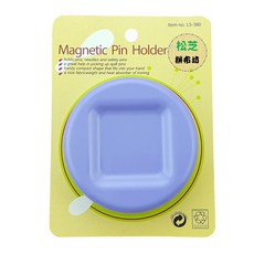 LS-380 磁針盒 可吸附各類針、導熱、壓布文鎮用, 紫色, 1個