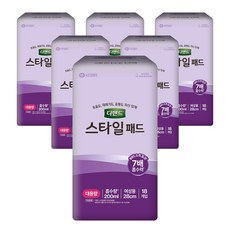 디펜드 여성용 스타일 요실금 패드 대용량, 18개입, 6개