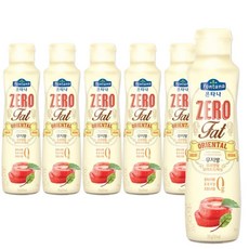 폰타나 무지방 오리엔탈드레싱 235g x6개 유러피안디핑소스, 6개