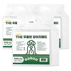 THE 두툼한 강아지 배변패드 특대형, 1박스, 60개입