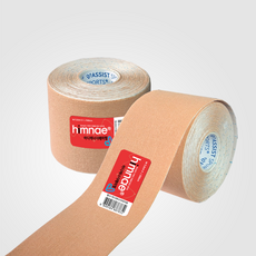 [힘내] 바디에너지 롤 카페인함유 키네시올로지 기능성 쥐내림 오십견 보호대 근육 스포츠 파스 통증 카페인 테이프 테이핑, 1개