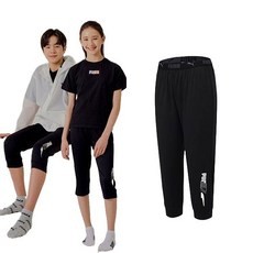 푸마 푸마주니어 드라이셀 조거팬츠 하의 1종 블랙 1706843