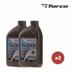 TORCO SGO 포드 디퍼런셜 오일(75W-90) 1L x 2