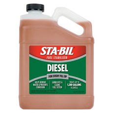 STA-BIL 柴油燃料穩定劑 潤滑清潔燃油系統 處理高達 1 280 加侖, 4個, 僅限柴油