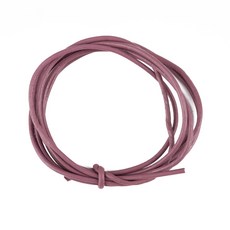 둥근 가죽끈 2mm 26종 모음 (1M), (113) - 1M