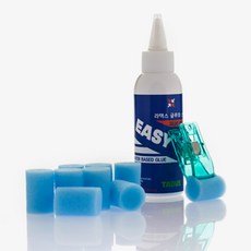 티마운트 타거스 이지픽스 글루 세트 탁구 러버 수성 접착제 120ml, 상세 설명 참조, 1개