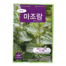 청농 허브씨 마조람 씨앗 300립, 1개