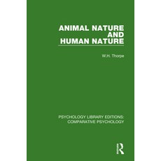 (영문도서) Animal Nature and Human Nature Paperback, Routledge, English, 9781138559837