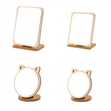 Ludia 원목 접이식 우드 거울, 1. 우드 사각 (대)