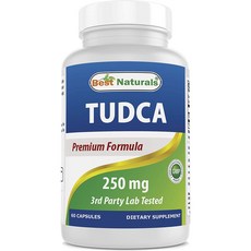 Best Naturals TUDCA牛磺熊去氧膽酸植物膠囊 250mg, 60顆, 1罐