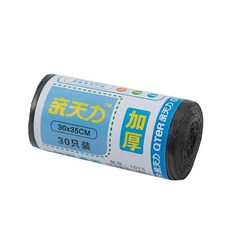迷你垃圾袋 車用垃圾袋 廚餘袋, 1個, 黑色