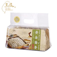 玉民 黃金蕎麥長壽細麵, 600g, 1包