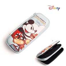 미키 미니 마우스 EVA 2단 필통 여아 남아 초등학생필통 신학기 입학선물필통 인기캐릭터필통, 1개, 민트