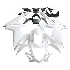 Suzuki GSXR 600/750 2011-2021年專用全車整流罩（素色未上漆）-極限超快感, 1個