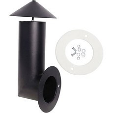 Homesicker 캠핑 스모커 바베큐 그릴 훈제 트래거 피트 보스 캠프 셰프 기타 펠렛 흡연자를 위한 개스킷 교체용 스모크 스택 Q1224662, 1개