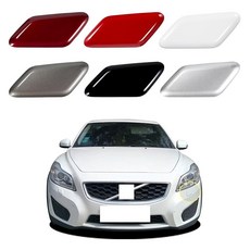 Goholy 자동차 전면 범퍼 헤드라이트 와셔 커버 볼보 C30 2010 2011 2012 2013 노즐 39863927 39863944 워터 스프레이 도색되지 않은 왼쪽 드라, Goholy 자동차 전면 범퍼 헤드라이트 와셔 커버 볼