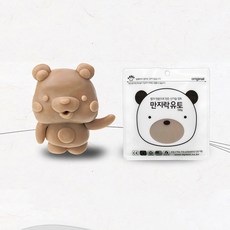 재사용이 가능한 유아 초등 저학년용 만지락 소프트 유토 점토, 100g, 1개
