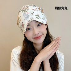DFMEI 春夏新款北歐風睡眠帽產後月子帽純棉孕婦月子帽頭巾產婦防風護頭