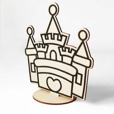 입체라인 액자꾸미기 038 캐슬 가족액자 8cmx9cm 실내 인테리어, 열개